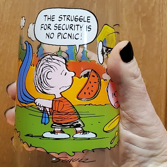 1983 Vintage Mcdonalds Camp Snoopy Collection. Set Of 4 Glasses. - Picture 11 of 16